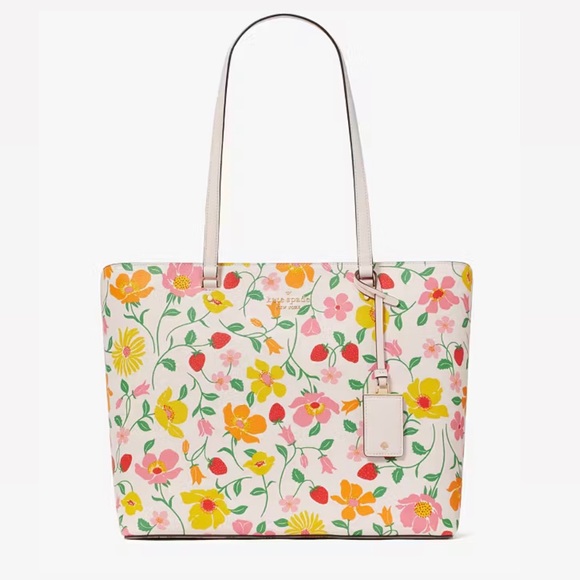 kate spade Handbags - KATE SPADE Perfect Strawberry Garden Large Tote Floral